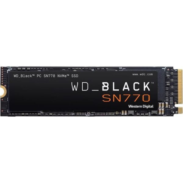SSD Interne - SN770 NVMe - WD_BLACK - 1 To - M.2 2280 - WDS100T3X0E