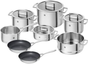 Set Casseroles Inox 8 pièces