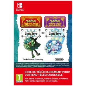 DLC Pass d'Extension pour Pokémon Écarlate Pokémon ou Violet • Code de téléchargement pour Nintendo Switch