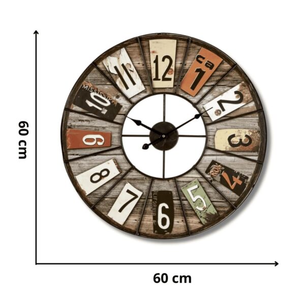 Horloge Murale Métal 60cm