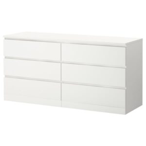 IKEA Malm Commode 6 tiroirs