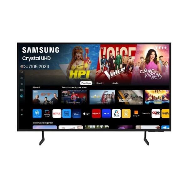 Samsung 70DU7105 - TV LED 70" (178 cm) - 4K UHD 3840x2160 - HDR - Smart TV - Gaming Hub - 3xHDMI - WiFi