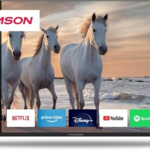 Téléviseur LED Smart 4K UHD Thomson 43" (109 cm) Android – 43UA5S13 - Netflix, Prime Video, Disney+
