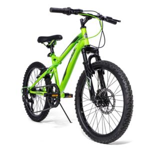 Velo VTT Huffy Extent 20 Pouces - Shimano 6 Vitesses - Enfants 6 à 9 ans - Vert